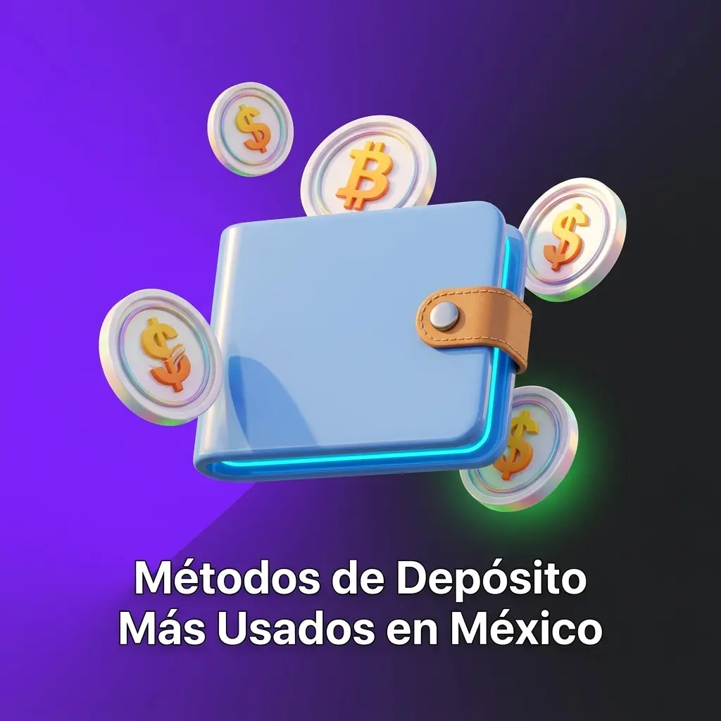 Métodos de depósito en México: Visa, Mastercard, OXXO, SPEI, CoDi, carteras digitales y criptomonedas