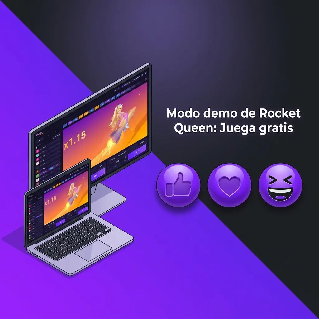 Modo demo de Rocket Queen en 1win: juega gratis sin depósito con saldo virtual