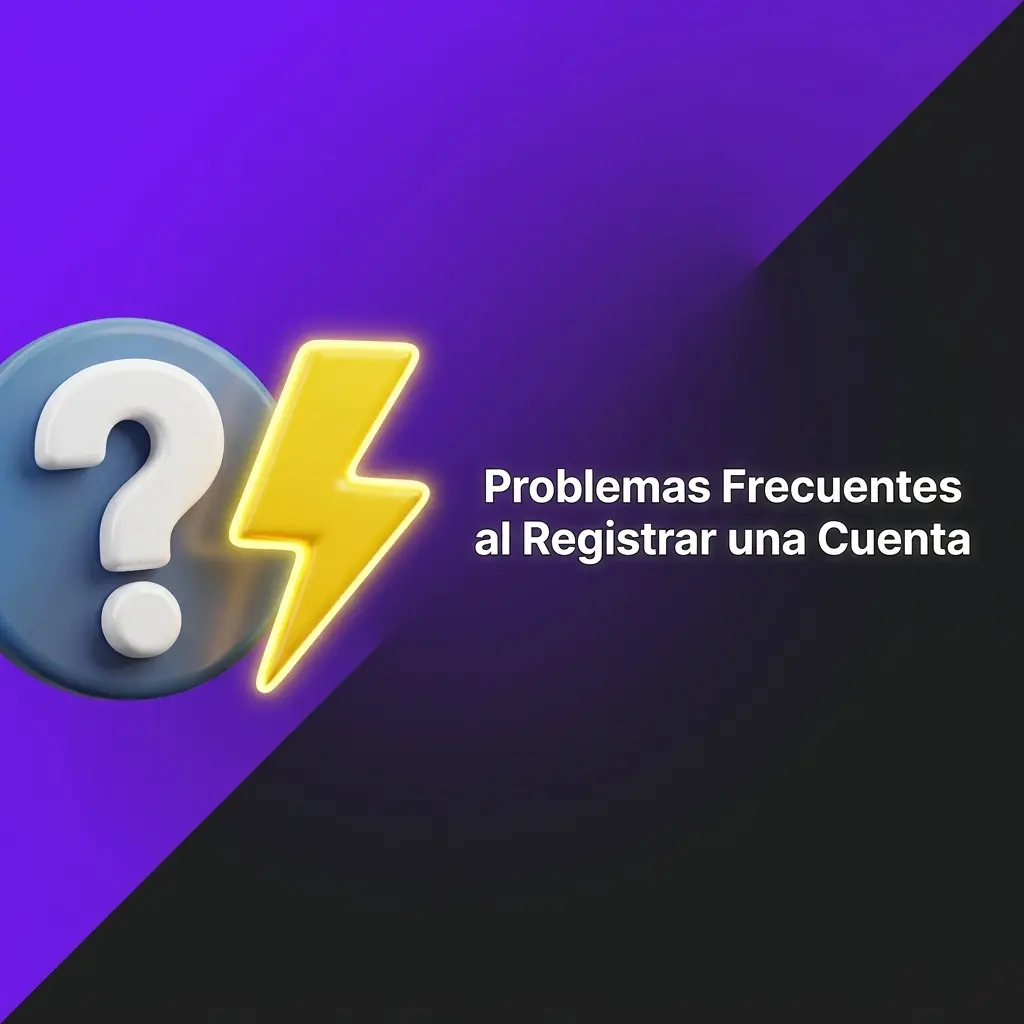 Guía de problemas frecuentes al registrar una cuenta: correo, teléfono, formulario y verificación de identidad.