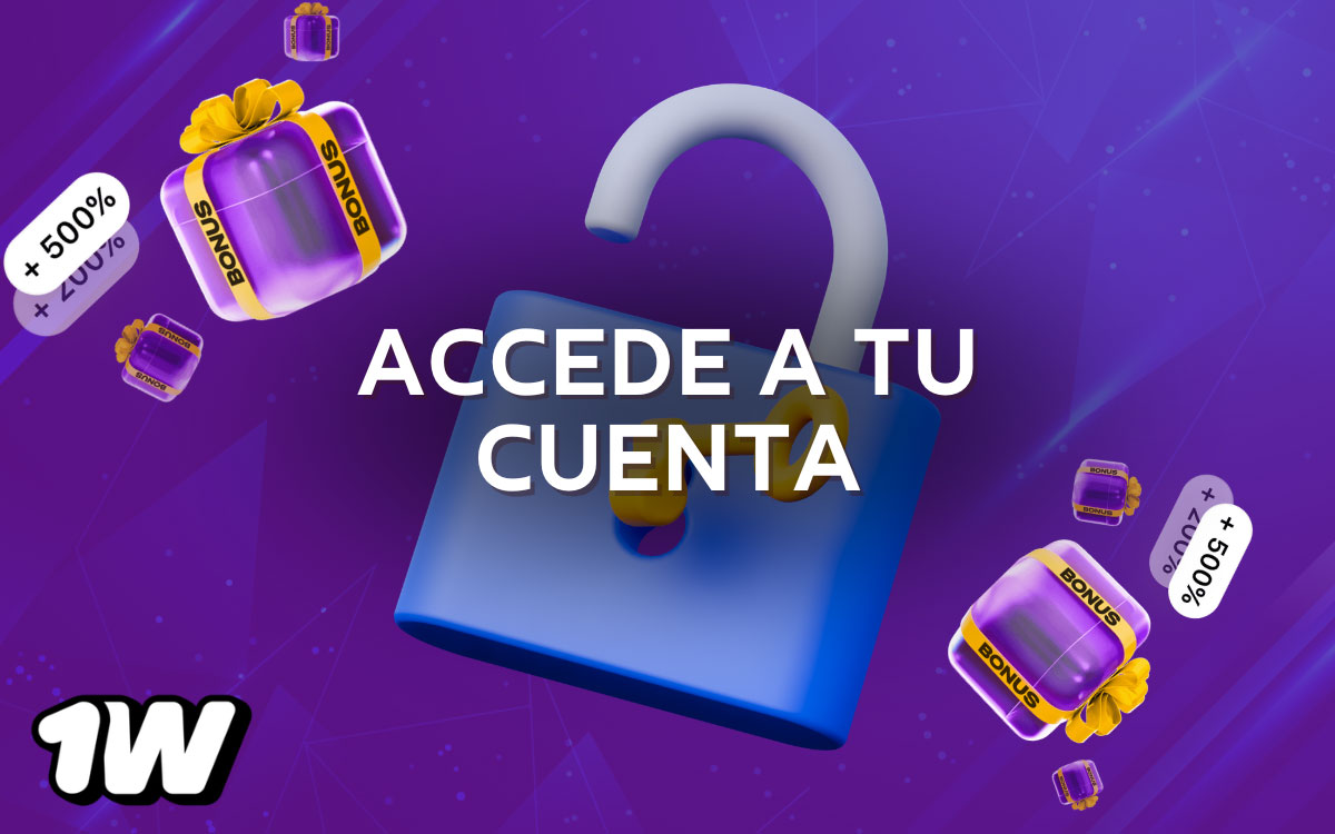 Pantalla de inicio de sesión en 1win con formulario de correo y contraseña para acceder a tu cuenta