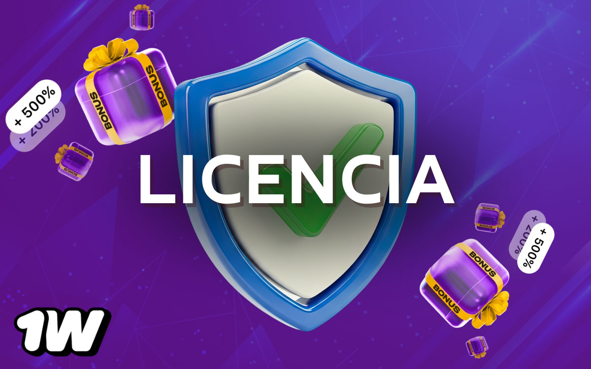Licencia oficial de 1win emitida por Curaçao eGaming, garantizando juego justo y seguro en México