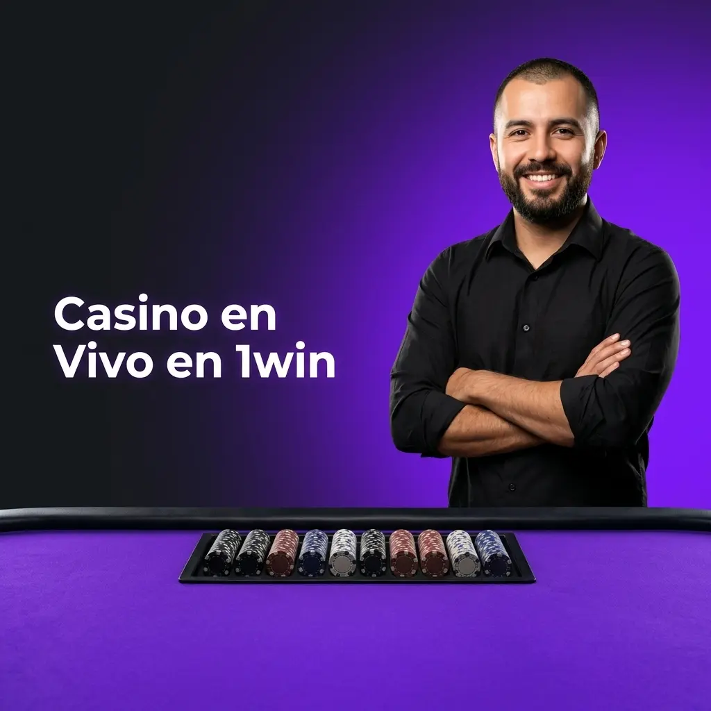 Casino en vivo 1win con crupieres reales: ruleta, blackjack, baccarat y póker en tiempo real