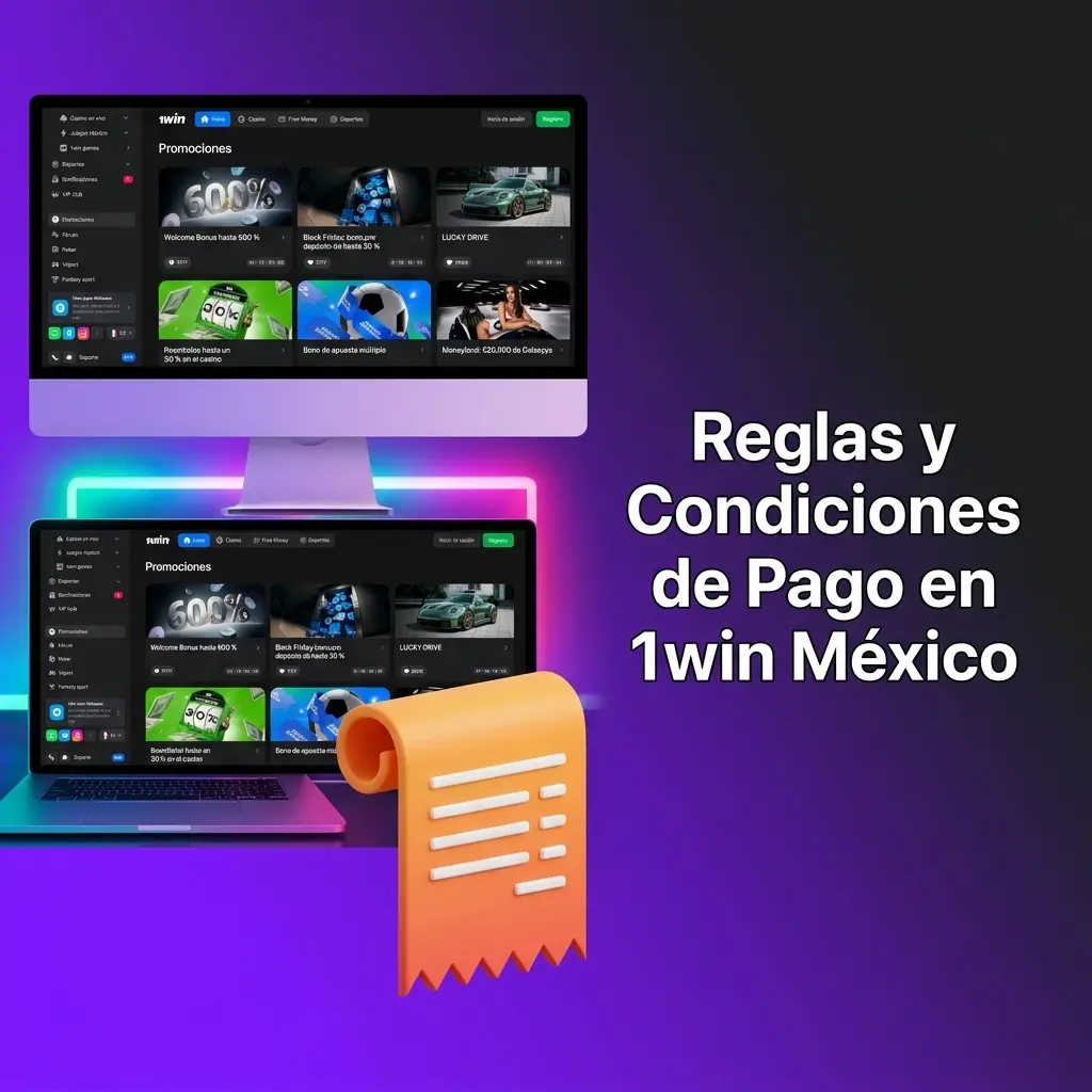 Reglas y condiciones de pago en 1win México: depósitos, retiros, verificación y límites por método
